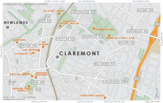 зураг claremont кейптаун