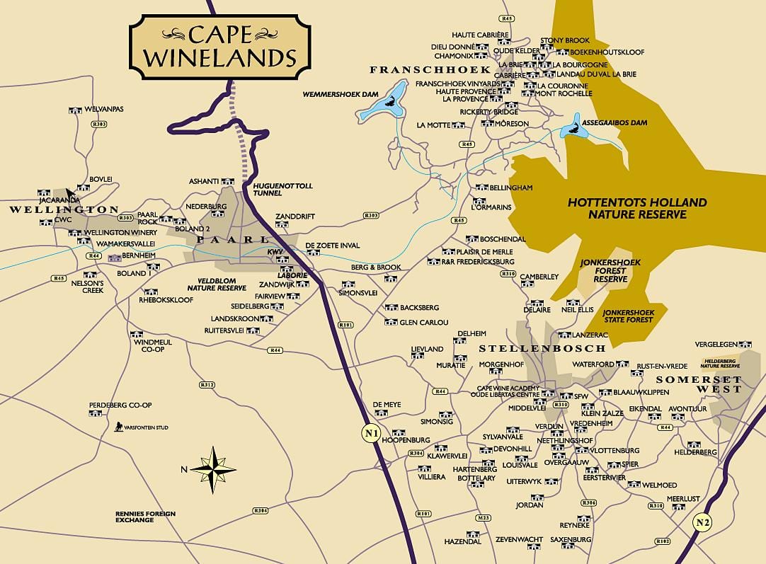 зураг winelands кейптаун