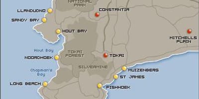 Зураг кейптаун наран шарлагын газар
