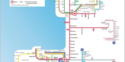 Кейптаун myciti автобусны маршрут, газрын зураг